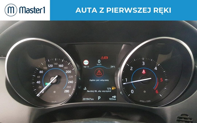 Jaguar F-Pace cena 80850 przebieg: 201940, rok produkcji 2016 z Szczawnica małe 191